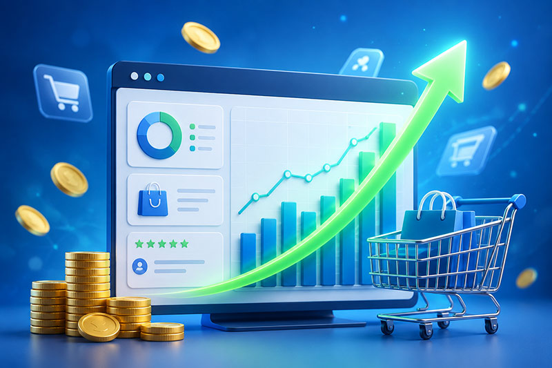 شروع رشد فروش فروشگاه اینترنتی شما